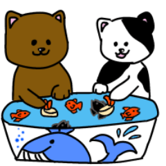 [LINEスタンプ] 真夏のさけねこ