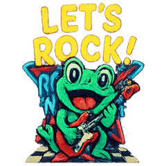 [LINEスタンプ] ロックンロールジャンピー