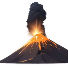 [LINEスタンプ] 【スタンプアレンジ用】火山