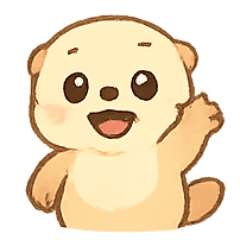 [LINEスタンプ] クリーミーラッコの感情スプラッシュ