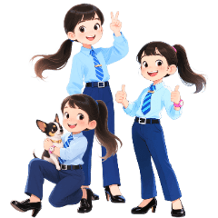[LINEスタンプ] 光の女神：精神的な滋養