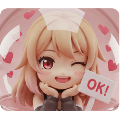 [LINEスタンプ] りらコラボカプセルトイスタンプ