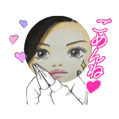 [LINEスタンプ] きれいなおねえさんスタンプ