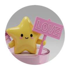 [LINEスタンプ] 七夕スターカプセルトイ