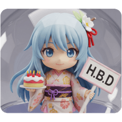 [LINEスタンプ] ハッピーバースデー精霊ちゃん(四角型)