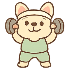 [LINEスタンプ] ミバフィットネスフィーバー