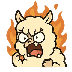 [LINEスタンプ] 暴走ラマのドタバタ日常