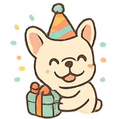 [LINEスタンプ] ミババースデーバッシュ