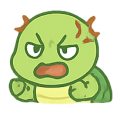 [LINEスタンプ] のろのろカメ Slowmo