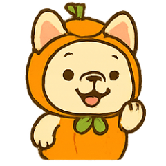 [LINEスタンプ] ミバパンプキントリック