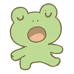[LINEスタンプ] フロッギーの気分パレード