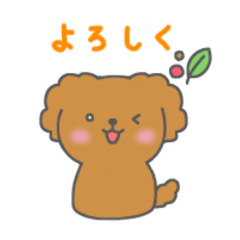 [LINEスタンプ] トイプードル好きへのスタンプ