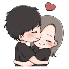 [LINEスタンプ] ふたりだけ専用①