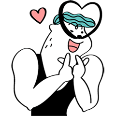 [LINEスタンプ] lovely fafapolar