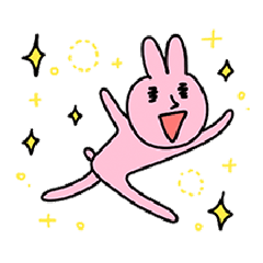 [LINEスタンプ] 優しいうさぎさん（タイ語4）