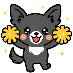 [LINEスタンプ] 黒チワのきもち