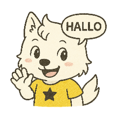 [LINEスタンプ] はくあの日常.2