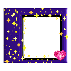 [LINEスタンプ] とにかくきらんきらんフレームスタンプ