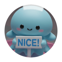[LINEスタンプ] クラゲちゃんカプセルトイ