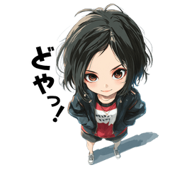 [LINEスタンプ] レイナの本当は怖いスタンプ☔第二弾