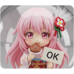 [LINEスタンプ] ハンバーグ精霊みなみちゃんカプセルトイ