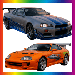 [LINEスタンプ] 車 カスタム スポーツカー 日本その14