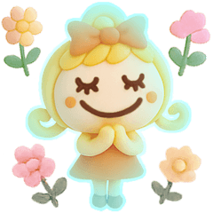 [LINEスタンプ] 夏に冷感♡3Dひんやりスタンプ