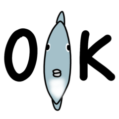 [LINEスタンプ] 【でか文字】マンボウスタンプ