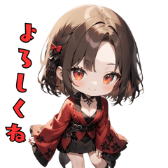 [LINEスタンプ] 浴衣の魔法、かけちゃうよ♪
