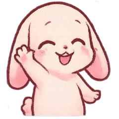 [LINEスタンプ] [アレンジ用]たれ耳うさぎ