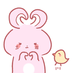 [LINEスタンプ] ぴょんぴぃ
