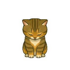[LINEスタンプ] ぺこり猫のごあいさつスタンプ
