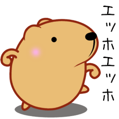 [LINEスタンプ] きゃぴばら【エッホエッホ】