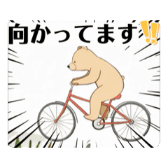 [LINEスタンプ] 猫とくま 動くアニメ 日常