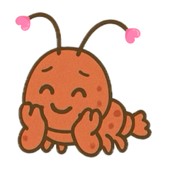 [LINEスタンプ] タラバガニとロブスターの物語