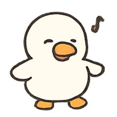 [LINEスタンプ] まるまる白アヒルのきもちパック