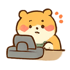 [LINEスタンプ] コンビニ店長ハムスターのハム