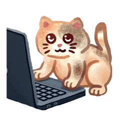 [LINEスタンプ] 三毛猫フワフワの日常
