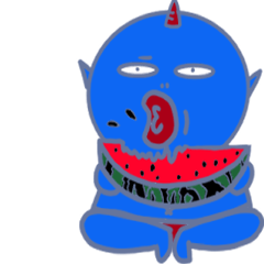 [LINEスタンプ] 青木サマーエクスペリエンス