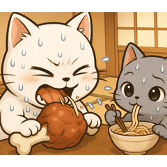 [LINEスタンプ] またまた！猫さんスタンプ
