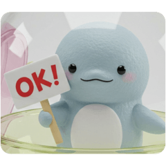 [LINEスタンプ] 海の不思議な生き物カプセルトイ(四角型)