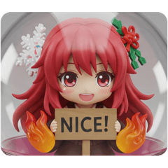 [LINEスタンプ] 心を燃やすファイヤー精霊みなみちゃん