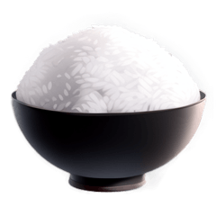 [LINEスタンプ] 【スタンプアレンジ用】白飯
