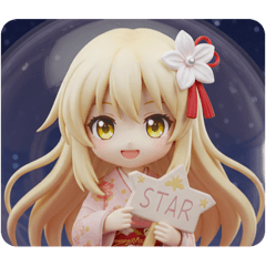 [LINEスタンプ] 流れ星に願いをカプセルトイ