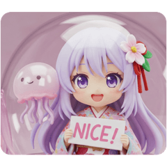 [LINEスタンプ] クラゲ精霊ちゃんカプセルトイ