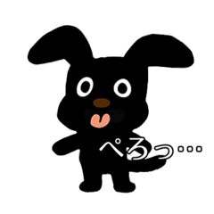 [LINEスタンプ] 黒わんこモクちゃんの充実した日常スタンプ