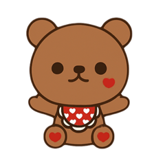 [LINEスタンプ] べいびーくまさん(文字なし)