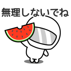 [LINEスタンプ] 毎日使える♥夏休み編  ゆるかわライダー