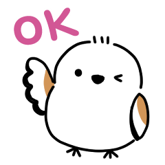 [LINEスタンプ] ほっこりシマエナガの日常スタンプ1