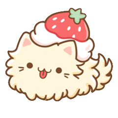 [LINEスタンプ] ゆるふわスイーツねこ【毎日使える】